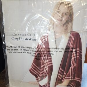 Charter Club Cozy Plush Wrap